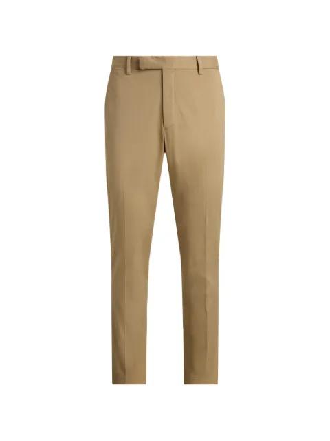 stretch-design tailored chino trousers by RALPH LAUREN