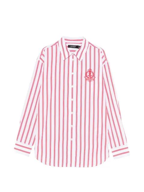 striped embroidered shirt by RALPH LAUREN