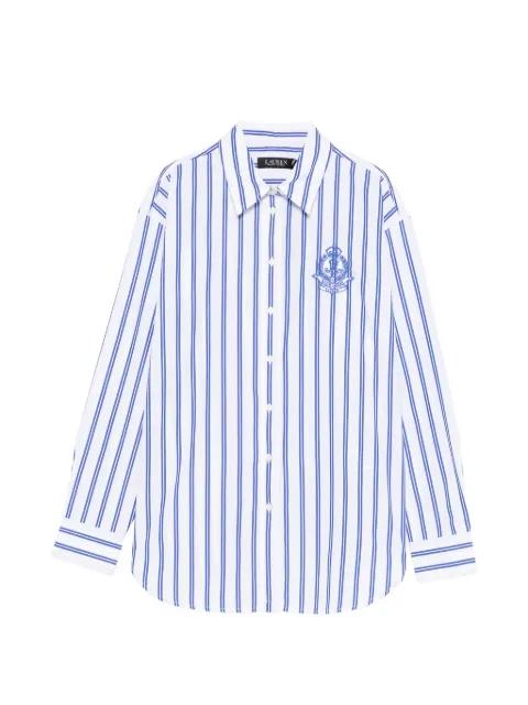 striped embroidered shirt by RALPH LAUREN