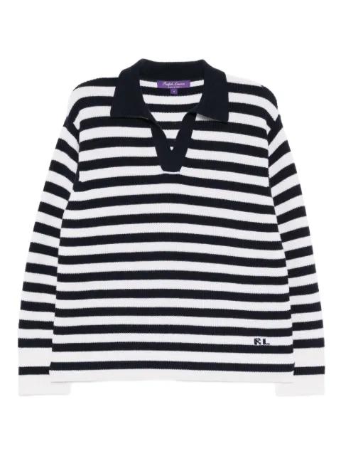 striped knit top by RALPH LAUREN