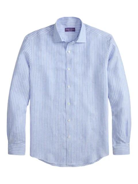 striped linen shirt by RALPH LAUREN