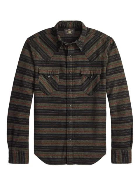 striped long-sleeved shirt by RALPH LAUREN