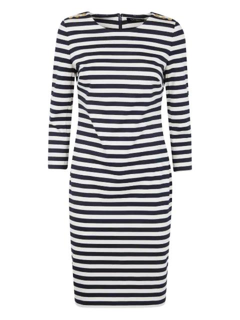 striped midi dress by RALPH LAUREN