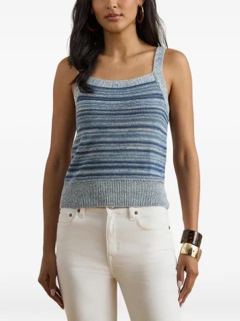 striped-pattern top by RALPH LAUREN