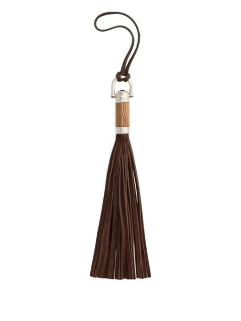 suede-tassel bag charm by RALPH LAUREN