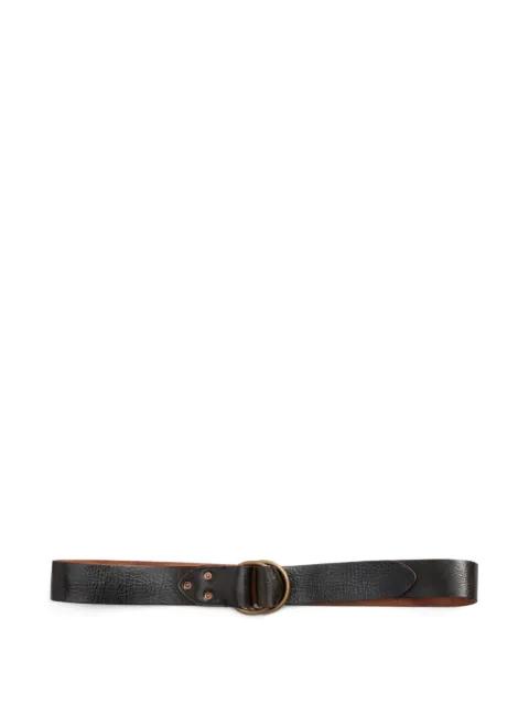 textured leather belt by RALPH LAUREN
