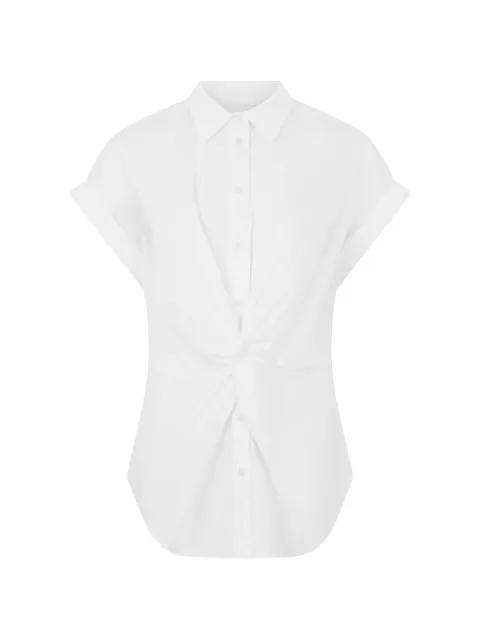 twist-front shirt by RALPH LAUREN