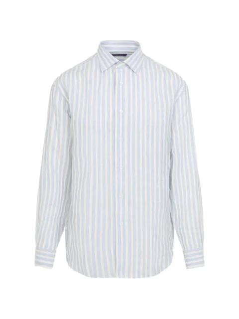 vertical-stripe shirt by RALPH LAUREN