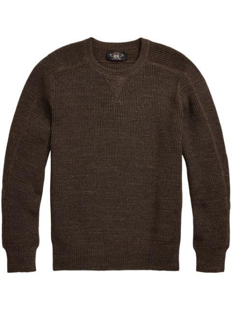 waffle-knit jumper by RALPH LAUREN