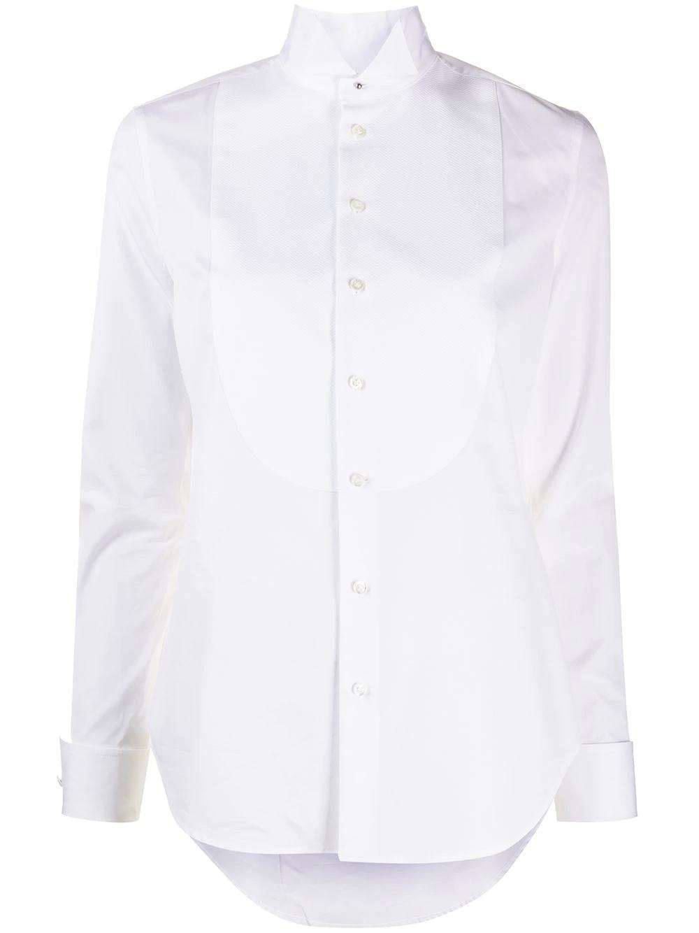 wingtip-collar tuxedo shirt by RALPH LAUREN
