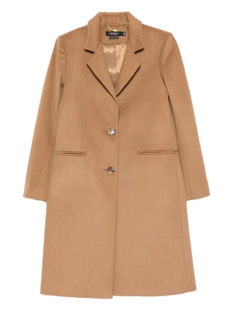 wool button coat by RALPH LAUREN