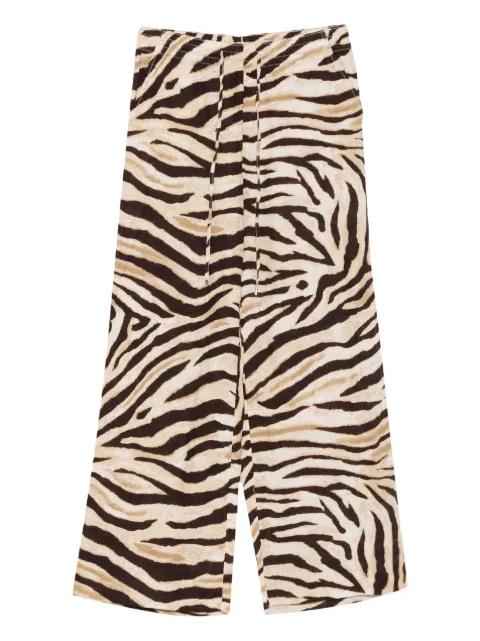 zebra-print trousers by RALPH LAUREN