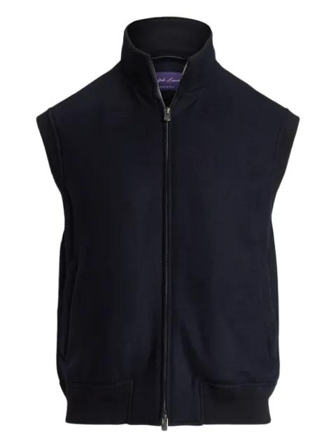 zip-up gilet by RALPH LAUREN
