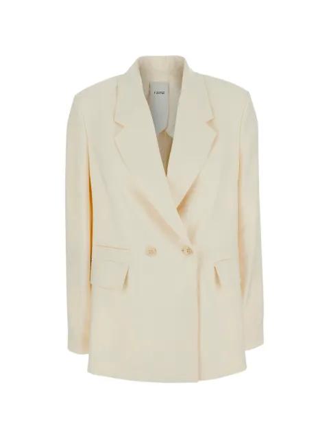 double-breasted notched-lapel jacket by RAME