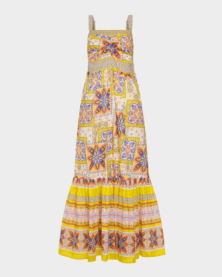 Alora Printed Cotton Maxi Dress by RAMY BROOK