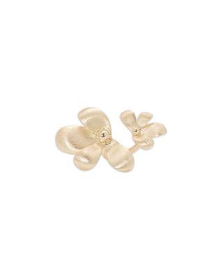 Anya Flower Open Ring by RAMY BROOK