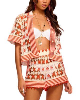 Betty Top & Cordelia Shorts Swim Cover-Up by RAMY BROOK