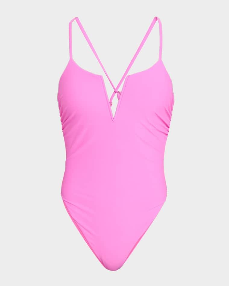Bexley V-Neck One-Piece Swimsuit by RAMY BROOK