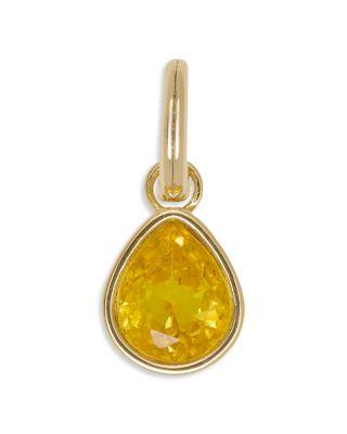 Birthstone Imitation Amethyst Charm by RAMY BROOK
