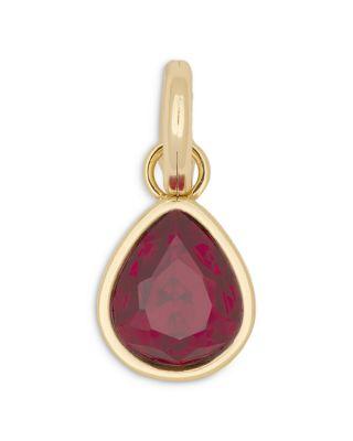 Birthstone Imitation Amethyst Charm by RAMY BROOK