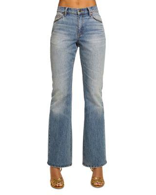 Carla High Rise Wide Leg Jeans in Vintage Medium Wash by RAMY BROOK