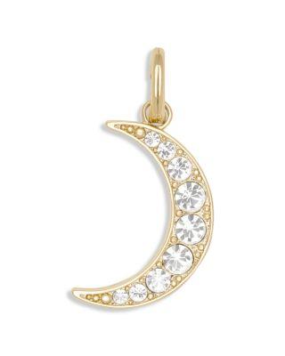 Charms Pav&eacute; Crescent Moon Charm by RAMY BROOK