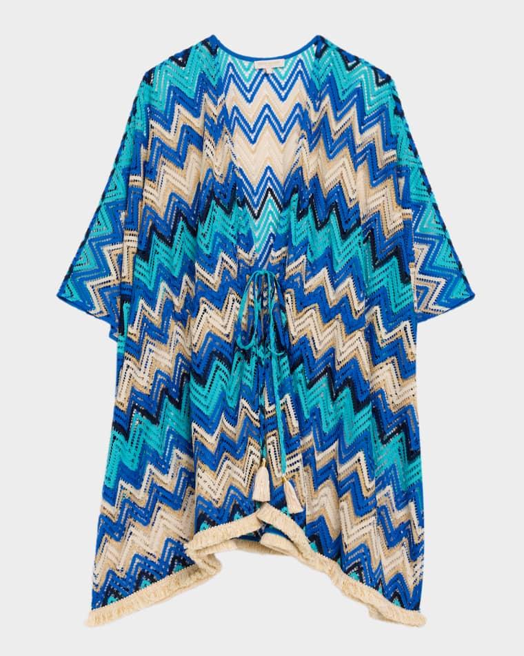 Chevron Lauryn Mini Dress Coverup by RAMY BROOK