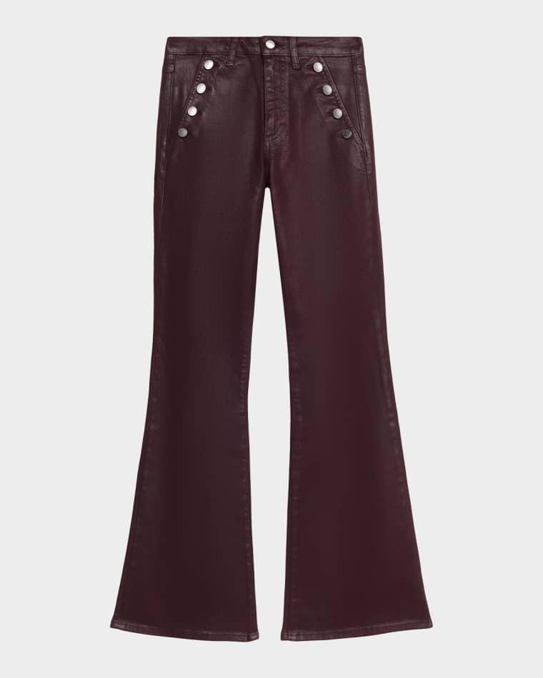 Coated Helena Flare Jeans by RAMY BROOK