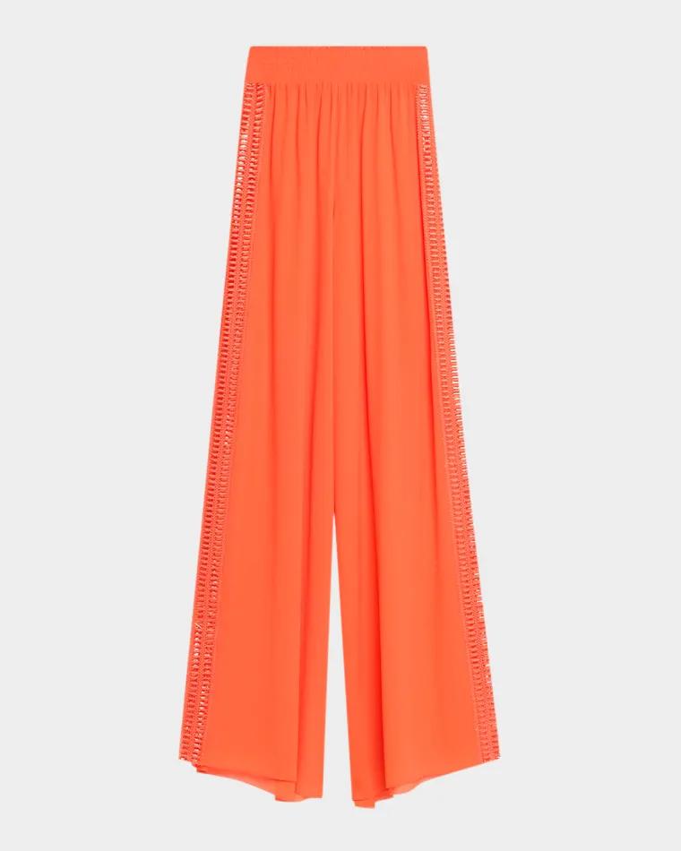 Dario Sheer Palazzo Beach Pants by RAMY BROOK