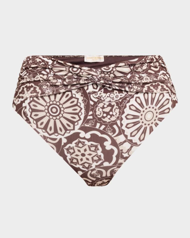 Dina High-Waist Bikini Bottoms by RAMY BROOK