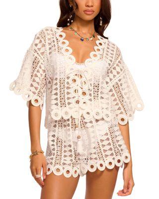 Dottie Swim Cover-Up Top by RAMY BROOK