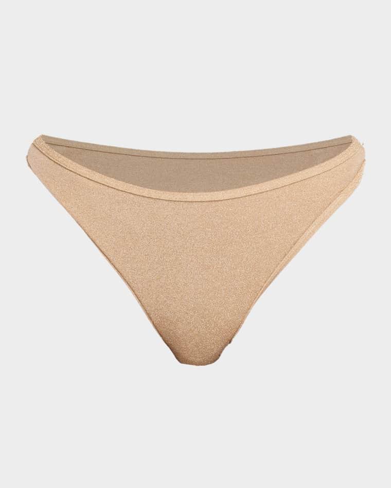 Isla Metallic Hipster Bikini Bottoms by RAMY BROOK
