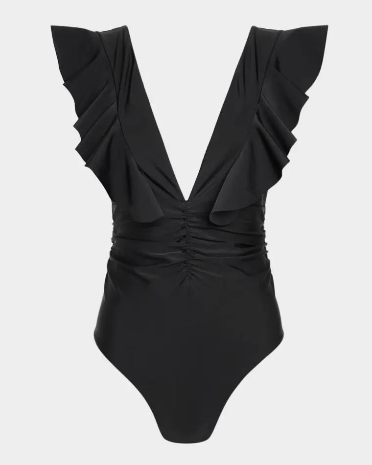 Kaye Ruffle One-Piece Swimsuit by RAMY BROOK
