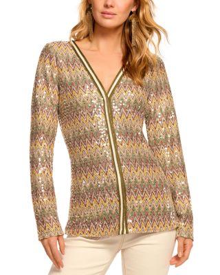 Kiki Sequin Cardigan by RAMY BROOK