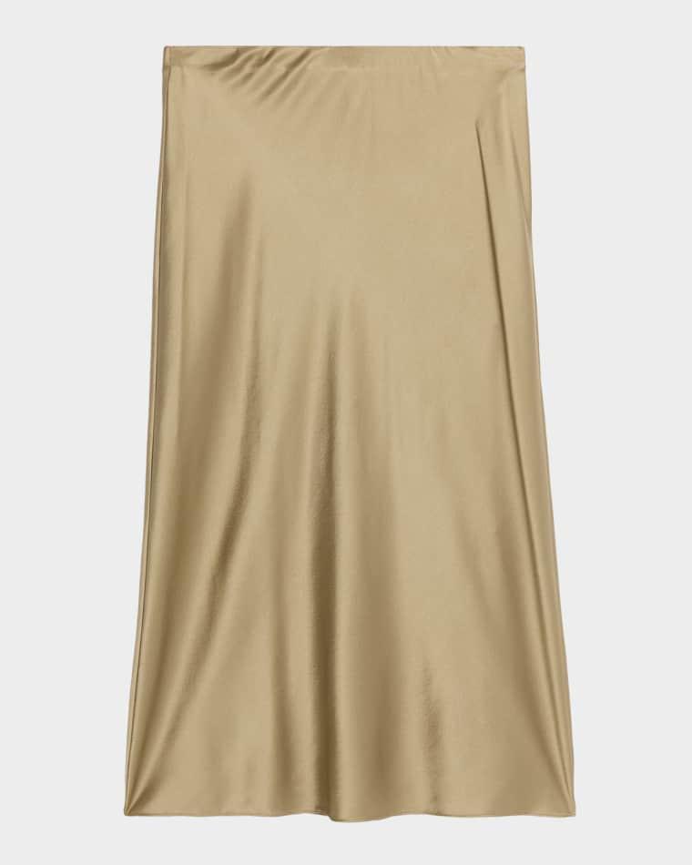 Krisia Silk Midi Skirt by RAMY BROOK