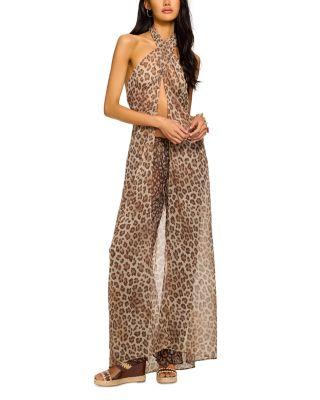 Leopard Convertible Dress Cover Up by RAMY BROOK
