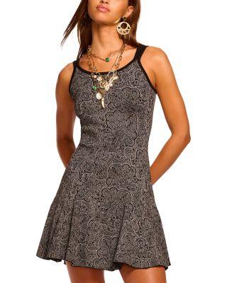 Lidia Metallic Mini Dress by RAMY BROOK
