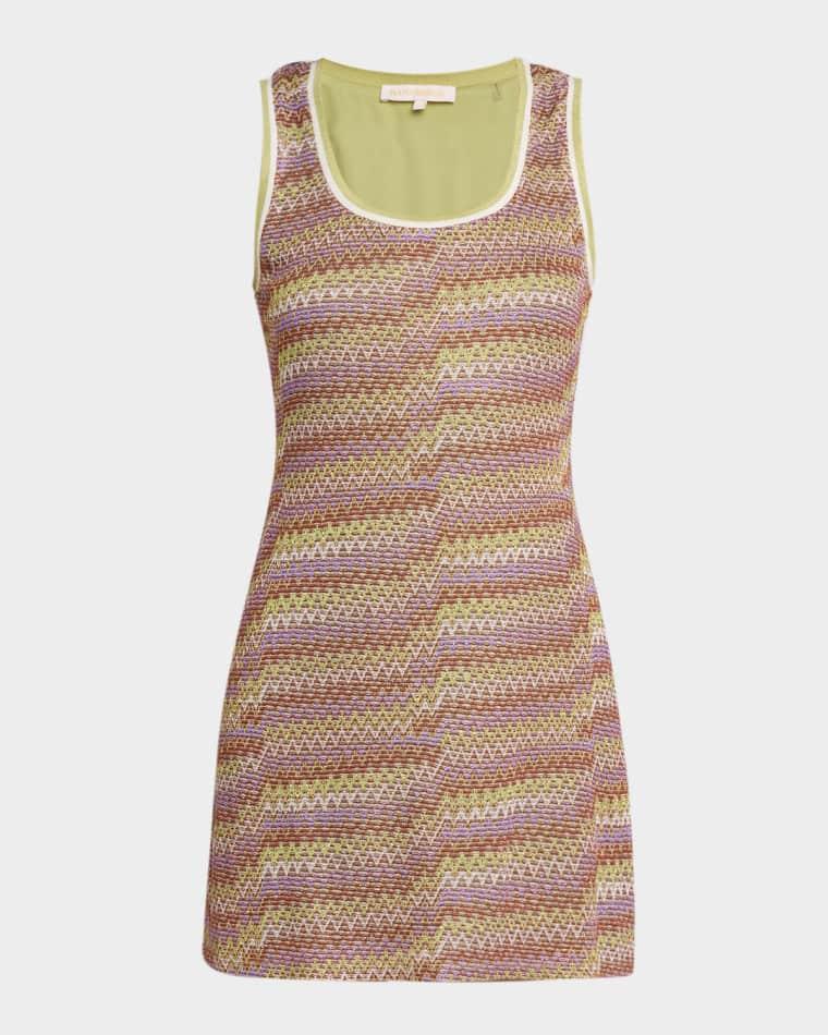 Liora Metallic Weave Minidress by RAMY BROOK