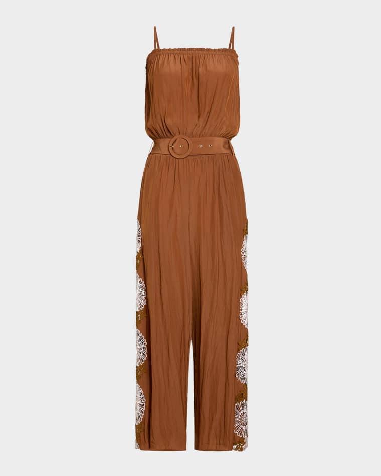 Lorelei Embroidered Jumpsuit by RAMY BROOK