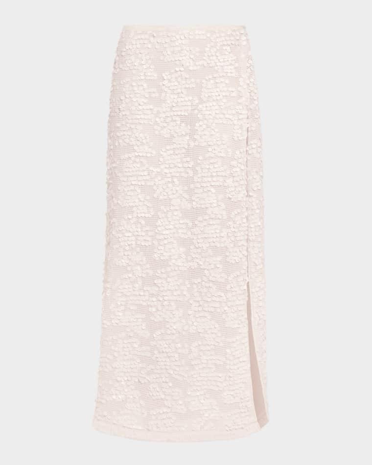Lucille Paillette Coverup Skirt by RAMY BROOK