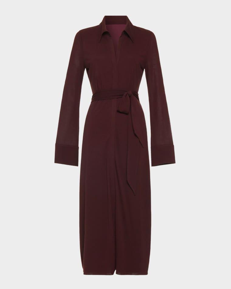 Lydia Belted Midi Shirtdress by RAMY BROOK