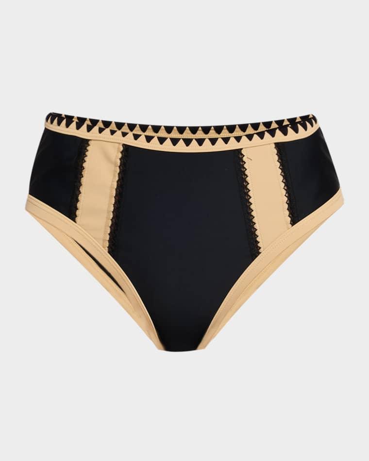 Mallory High-Waist Bikini Bottoms by RAMY BROOK