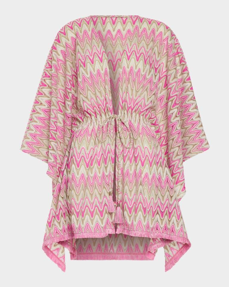 McKala Zig-Zag Knit Caftan Coverup by RAMY BROOK