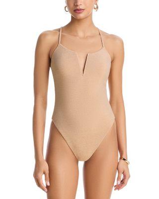 Metallic Bexley One Piece Swimsuit by RAMY BROOK