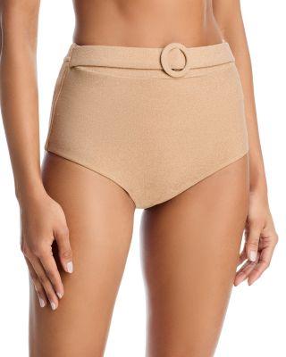 Metallic Danica Bikini Bottom by RAMY BROOK
