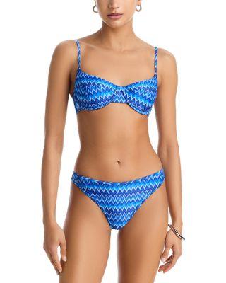 Mona Wave Bikini Top & Isla Wave Bikini Bottom by RAMY BROOK