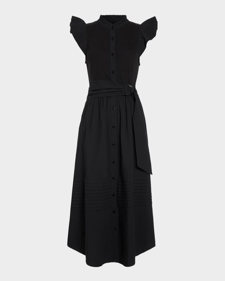 Odessa Belted Midi Shirtdress by RAMY BROOK