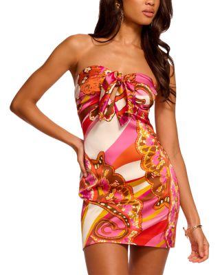 Orion Silk Blend Mini Dress by RAMY BROOK