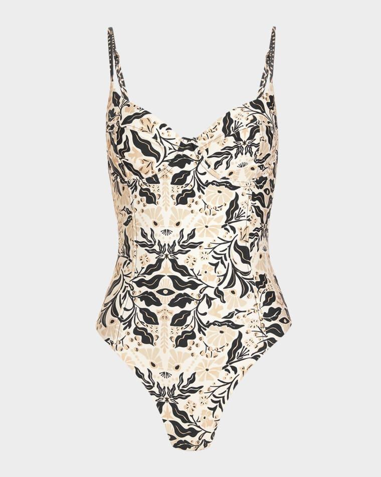 Printed Jayda One-Piece Swimsuit by RAMY BROOK