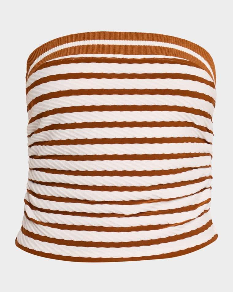 Raya Striped Tube Top by RAMY BROOK